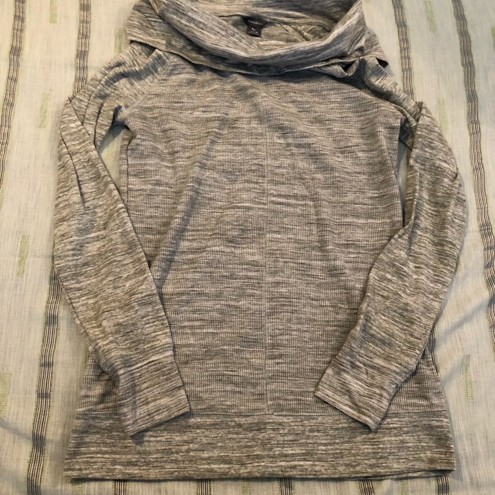 Womens Eddie Bauer cowl neck long sleeve  (see desc) Sz Medium